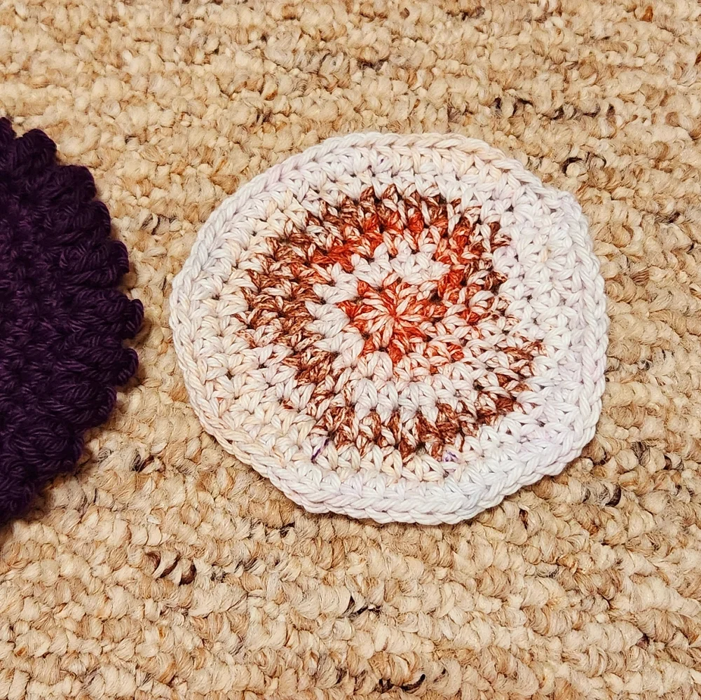 Crochet Sunsetting Washcloth and Face Disc Set